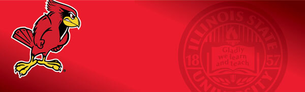 LinkedIn Banner: Reggie Redbird on a red background with the university seal.