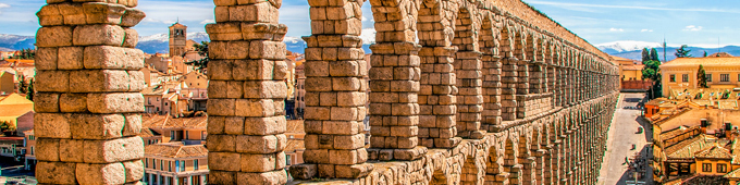 Old stone arches